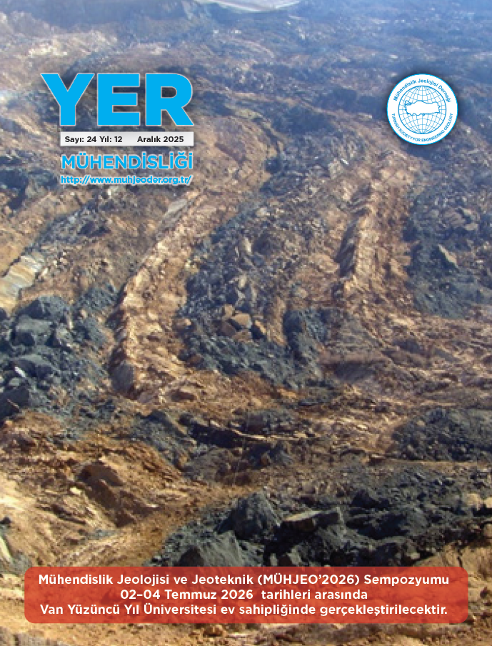 Yer Mühendisliği Dergisi&apos;nin Aralık 2025 Sayısı Yayınlandı